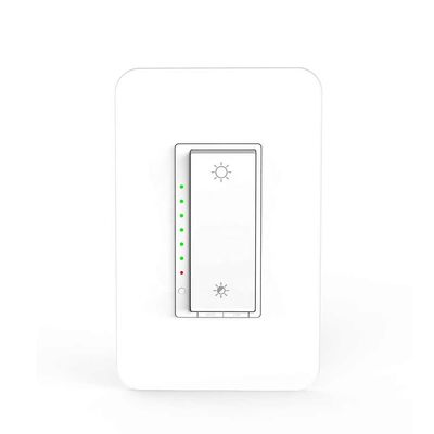 Do Smart Home sem fio do FCC do interruptor 16A da parede de Smart Wifi da inteligência de Tuya interruptor mais não ofuscante