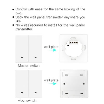 Interruptor de tecla de Smart da função do multi interruptor mecânico esperto de Tuya Wifi do interruptor do grupo multi