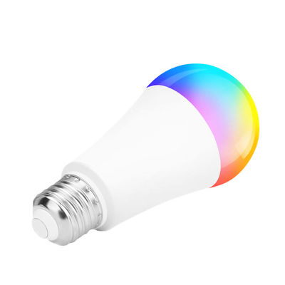 Bulbo do diodo emissor de luz de Tuya Alexa 10W E27 E26 B22 Dimmable Smart Wifi RGB + branco