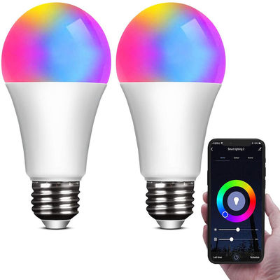 App remoto de Tuya da automatização do Smart Home do bulbo do diodo emissor de luz do RGB 5w 7w 9w 12w E26 Smart