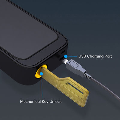 O Deadbolt esperto Wifi Front Door Lock With Keypad do FCC de ROHS funciona com APP