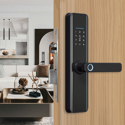 Impressão digital biométrica da fechadura da porta esperta elétrica impermeável de Wifi do App de Tuya