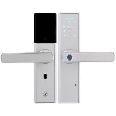 Fechadura da porta da entrada de Wifi da impressão digital do écran sensível com o fechamento do punho fácil instalar para o hotel da casa