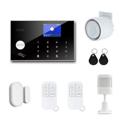 Seletor do sensor SMS/Calling da porta de tela do diodo emissor de luz de Kit With da segurança do Smart Home do alarme de 4G/3G G/M auto