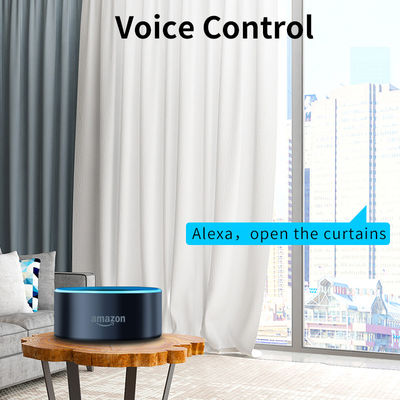 Do abridor esperto da cortina da casa do controle de WiFi trabalho automático da trilha da cortina com Amazonas Alexa Google Home