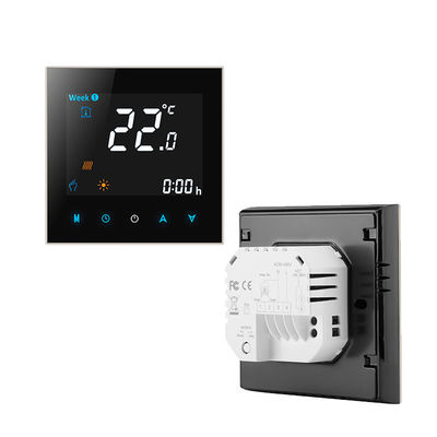 Regulador de termostato sem fio digital inteligente para sala de caldeiras para aquecimento de piso quente semanalmente