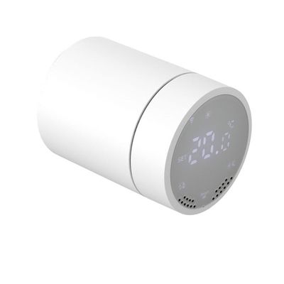 Termostato do radiador de Smart TRV Wifi Zigbee do controle de temperatura com casa e Alexa de Google
