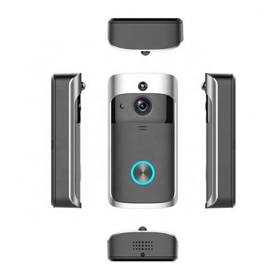 Campainha video sem fio esperta 1080P de Wifi com o carrilhão para o áudio da 2-maneira de Front Door Motion Detector